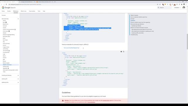 Tips For Adding Google’s Sitelinks Search Box To Your Website смотреть онлайн