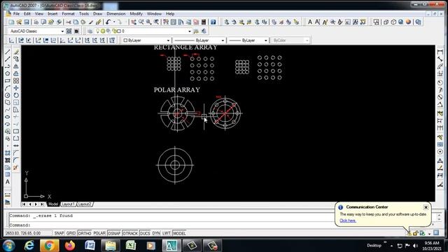 Class 16, AutoCAD - Draw the "ARRAY "-1 (rabindra.BGTTC) смотреть онлайн