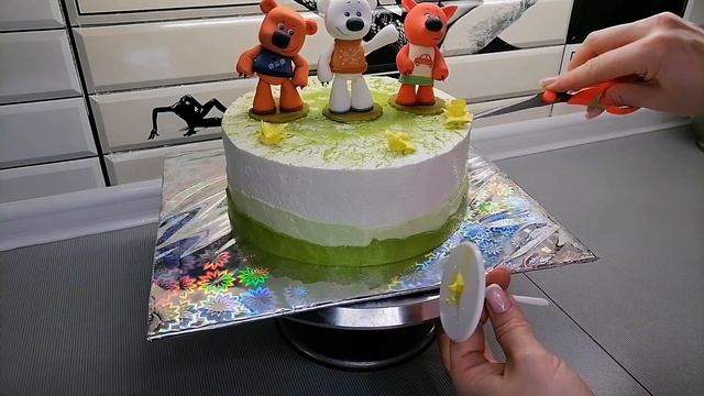Детский ТОРТ/ТОРТ С ФИГУРКАМИ МИШКИ