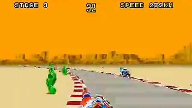 Hang-On by Sega (Arcade) Complete Run with Commentary смотреть онлайн