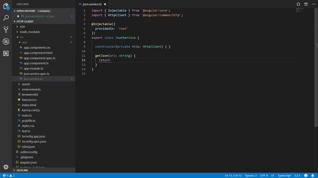 Curso de Angular - HttpClient | Obtener JSON смотреть онлайн