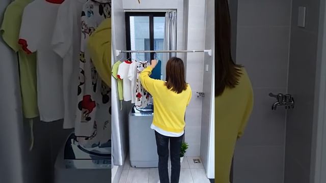 Telescopic Hanging Pole #Shorts смотреть онлайн