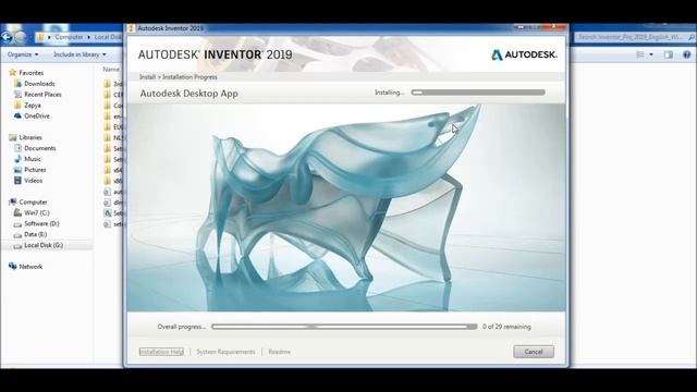Inventor Pro 2019 Installation смотреть онлайн