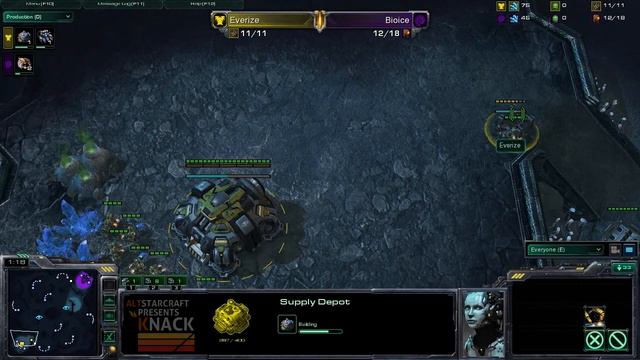 Sc2 bioice Vs Everize ZvT Bo3 Semi-Final ALT-Stracraft's Open Arena Tournament 11/22/11 смотреть онлайн