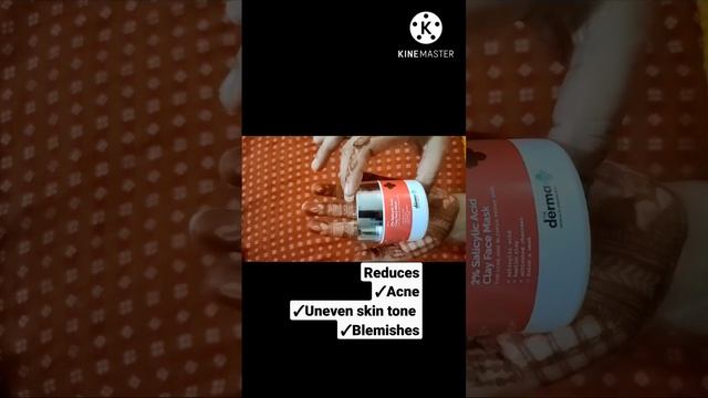 Derma Co 2% Salicylic Acid FaceMask Mini review #shorts #TheDermaCo. #youtubeshorts смотреть онлайн