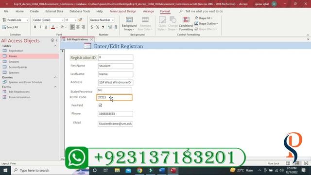 Exp19_Access_Ch04_HOEAssessment - Leadership Conference 1.1 | Access ch04 | @MYITLABSolutions653 смотреть онлайн