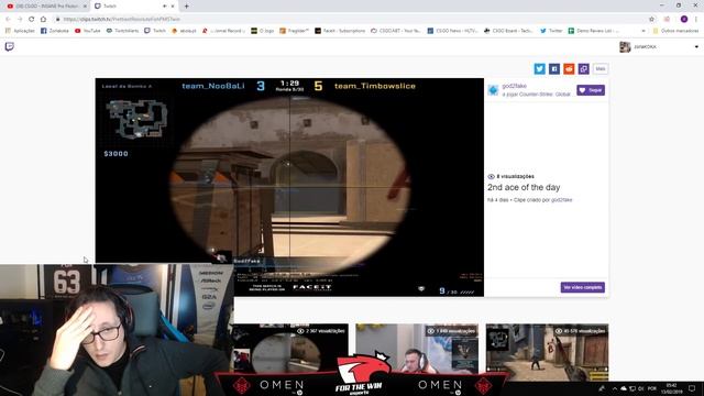 ZORLAK REACT - "CSGO EM PORTUGAL e MAIS..." смотреть онлайн