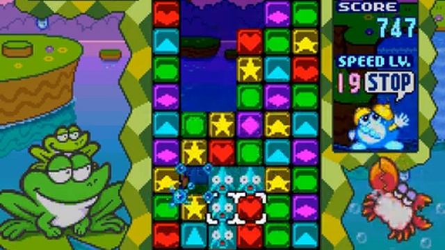 Tetris Attack Frog (combos) смотреть онлайн
