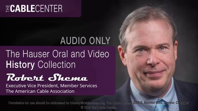 Robert Shema Oral and Video History Collection смотреть онлайн