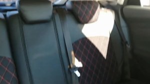 Автомобильные чехлы PSV(original) экокожа/алькантара/ромб Ford Focus III