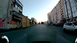 На мото по проспекту Славы