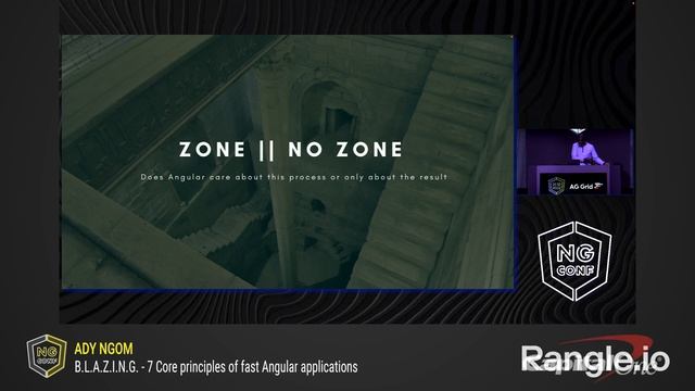 B.L.A.Z.I.N.G. - 7 core principles of fast Angular application | Ady Ngom | ng-conf 2022 смотреть онлайн