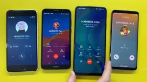 Honor 7A Vs Huawei Nova Y70 / Meizu M5 Vs Samsung Galaxy S9 / Incoming & Outgoing Call