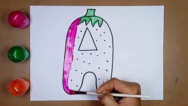 КАК НАРИСОВАТЬ БУКВУ А смотреть онлайн