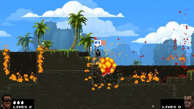 видео по Broforce с Cold_Cat (лол видео всё моргает) смотреть онлайн