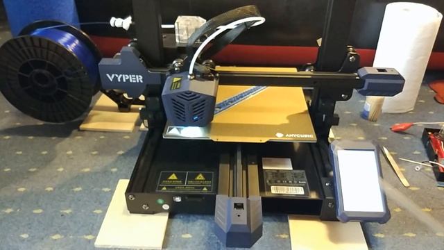 Anycubic Vyper, первые впечатления и проблемы.