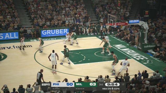 Philadelphia 76ers Vs Milwaukee Bucks | NBA 2K23 Insane Realistic Gameplay