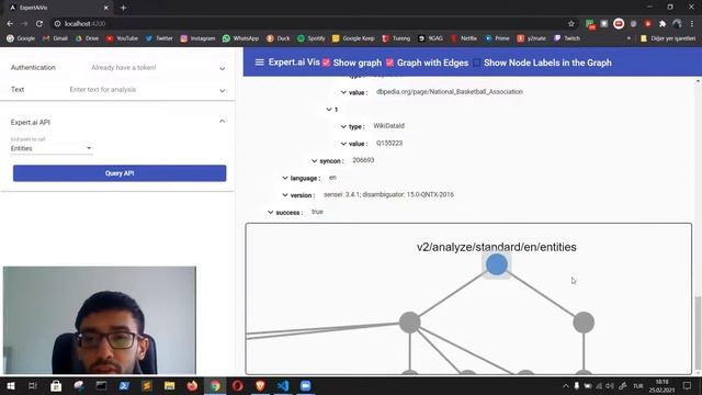 Expert.ai JSON visualizer смотреть онлайн
