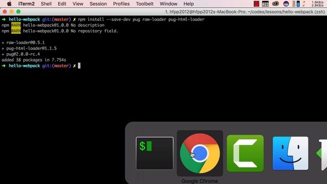 webpack 3 零基础入门教程 11 如何使用 pug jade 作为 HTML 的模板 смотреть онлайн