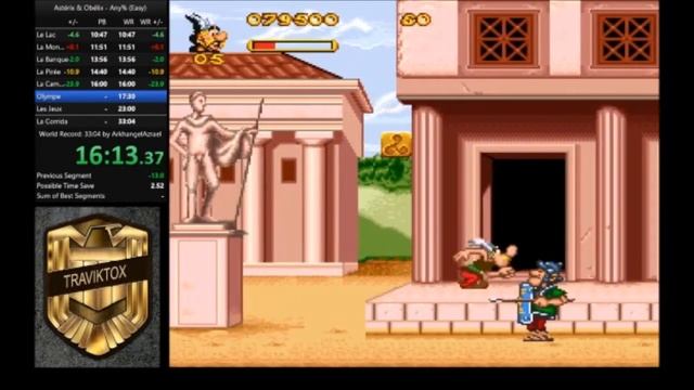 Asterix & Obelix SNES any% easy (31:58) Speedrun by Traviktox смотреть онлайн