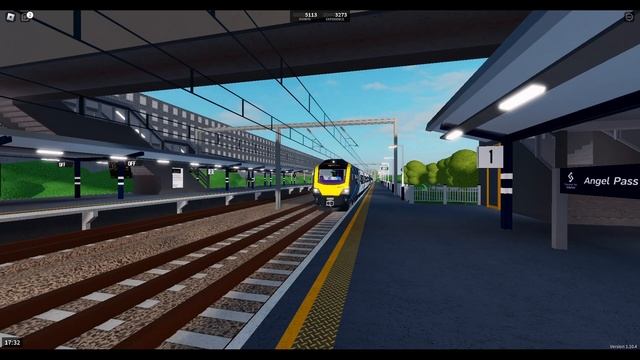 Trains At Angel Pass - SCR Trainspotting - Roblox Stepford County Railway