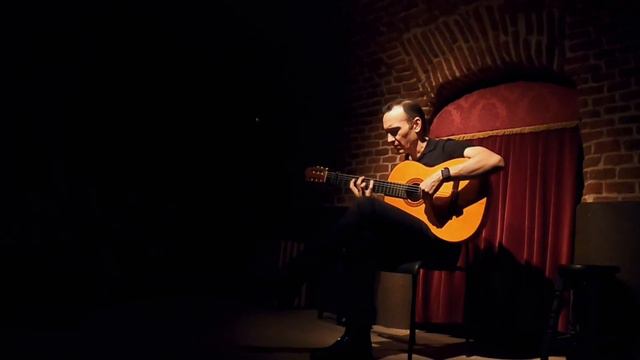 Flamenco guitar solo in Madrid смотреть онлайн