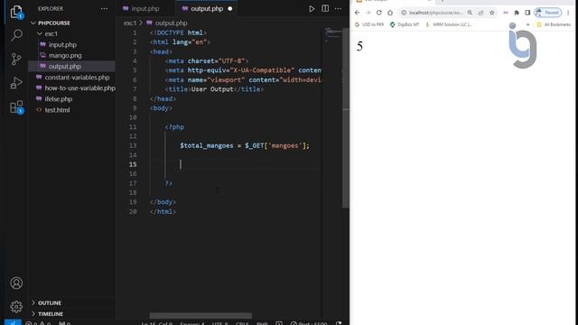 21. User Input Output with For Loop Exercise in PHP - Hindi / Urdu - Easy PHP for Beginners смотреть онлайн