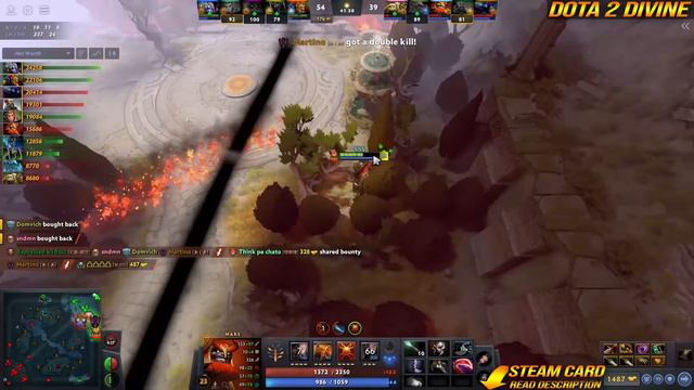 🔥 -21 Armor MARS DESOLATOR LVL 2 IS BACK — 350% Max Physic WTF Imba Carry Hard Game Dota 2 Pro смотреть онлайн