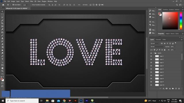 How to make 3D Diamond Text Effect in photoshop | PSD File Free Download | Page - 224 смотреть онлайн