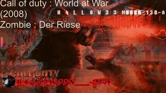 Call of duty World At War (2008) zombie : Der Riese Game Over (REMIX) H4 смотреть онлайн