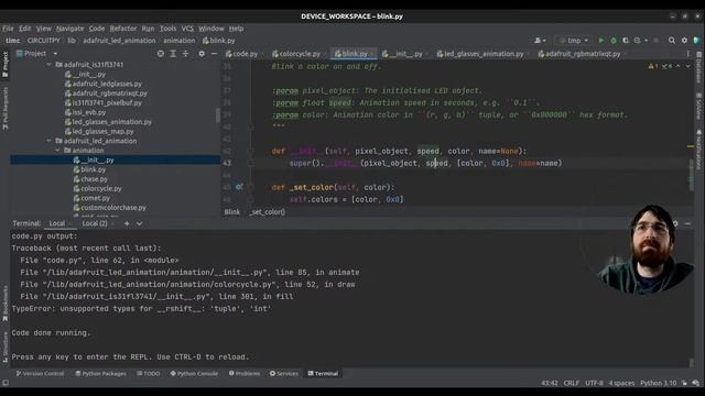 CircuitPython - Monday Funday IS31FL3731 + LED_Animations and More смотреть онлайн