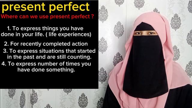 Present perfect tense / present perfect tense in English grammar #lesson смотреть онлайн