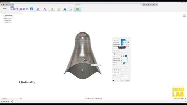Cloth Modeling | Ghost ? Form 3D Modeling with Fusion 360 | How to design tip смотреть онлайн
