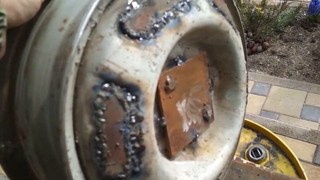 Гриль - мангал из колесного диска смотреть онлайн