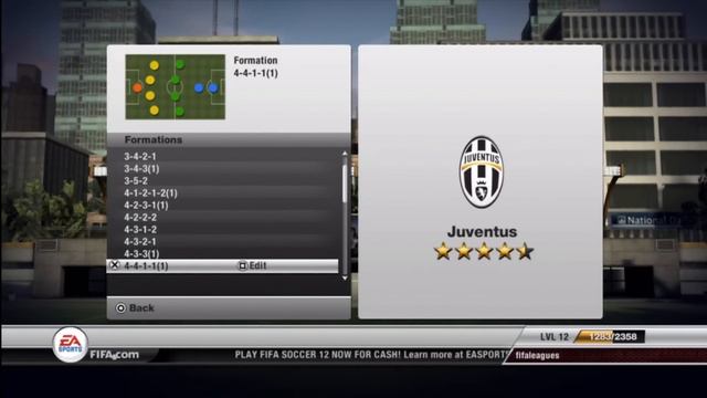 FIFA 12: Full Formation List смотреть онлайн