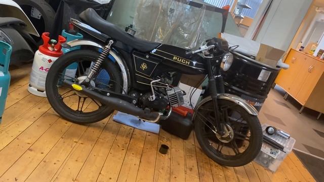 Tuning af Puch Monza - optimering af topstykke смотреть онлайн