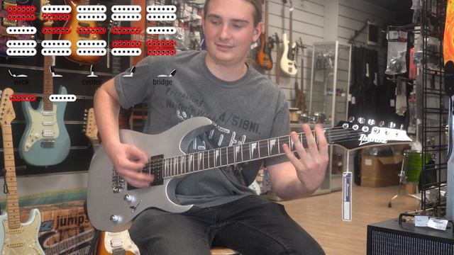 Ibanez GRG170DX-SV Električna gitara смотреть онлайн