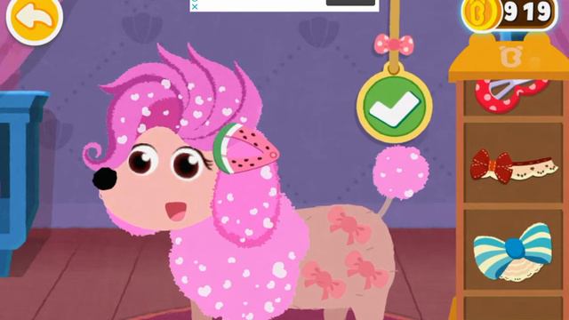 Салон красоты маленькой Панды - Пудель и Кошка смотреть онлайн