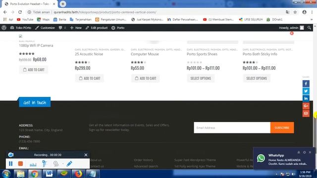 PHP SCRIPT CMS PORTO ONLINE SHOP DEMO 1 смотреть онлайн