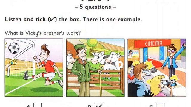 Movers Listening Part 4