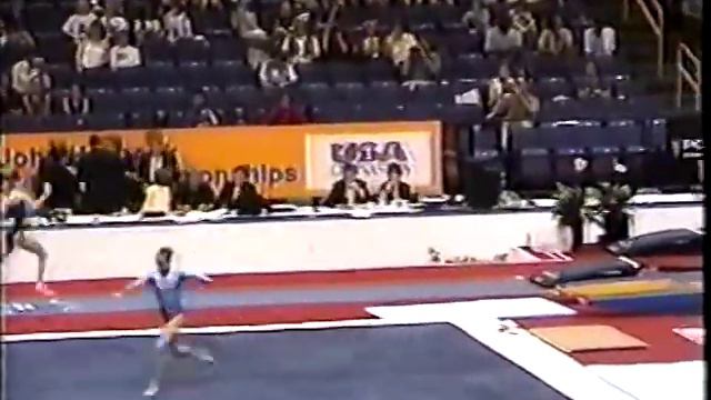Terin Humphrey - 2000 Junior US Nationals Prelims - Floor Exercise смотреть онлайн