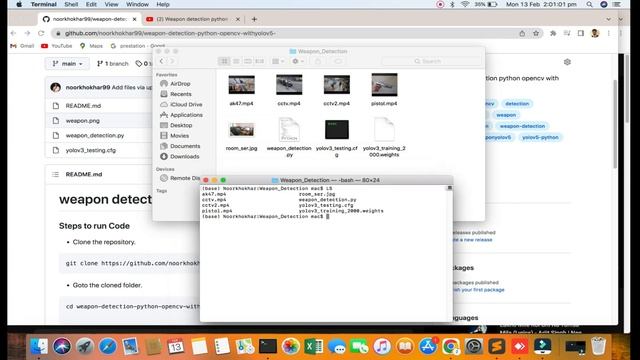 Weapon detection python using yolov5 смотреть онлайн