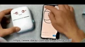 C9 mini printer thermal printer label printer,bluetooth connect,support android/iphone,custom print