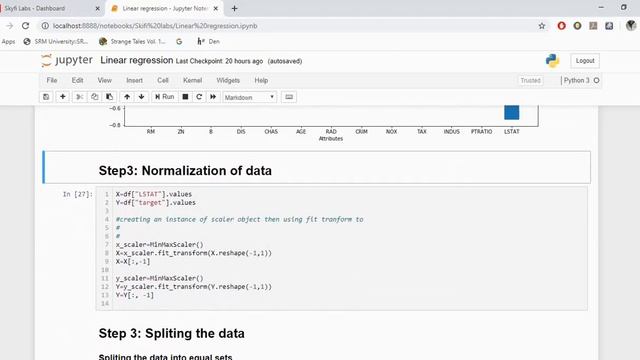 machine learning using python project under skyfilabs смотреть онлайн