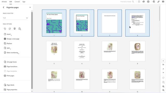 ? How to Delete PDF Pages - Remove Pages - Adobe Acrobat Pro смотреть онлайн
