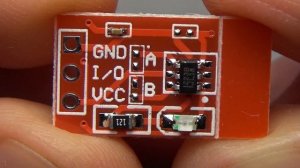 TTP223 сенсорная кнопка – сенсорный модуль ключ: подключение