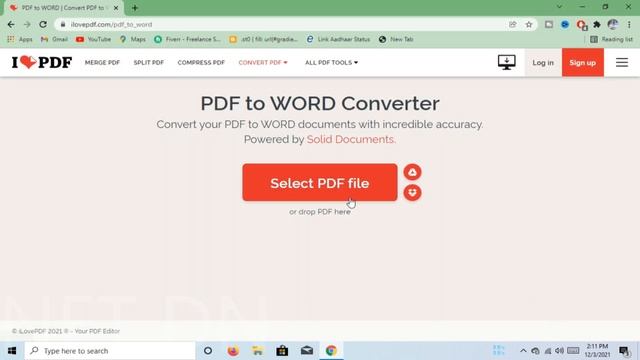 PDF To Editable Word Converter Online Free | PDF Convert To Word Document - I Love PDF смотреть онлайн