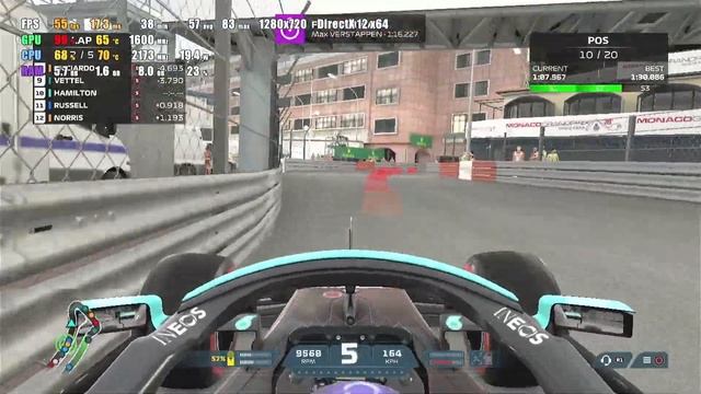 F1 2021 - AMD Ryzen 7 4700U - Radeon Vega 7 - Test Gameplay смотреть онлайн