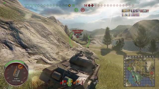[Затащил] Т-10 на карте "Фьорды" Sheamus74rus PS4 смотреть онлайн