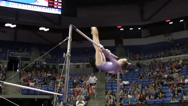 Jaylene's Bars at Day 1 of 2016 P&G Gymnastics Championships смотреть онлайн